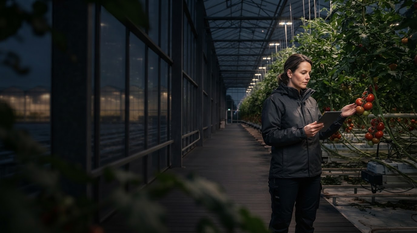 SolaperlaATOM abstracte weergave van een datanetwerk met lichtpunten